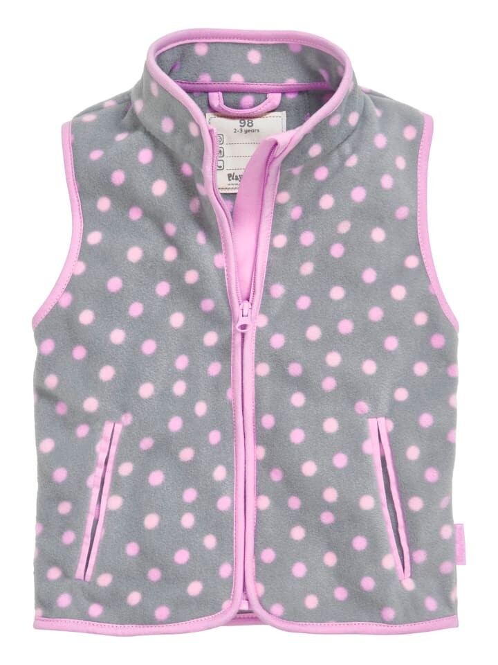 

Флисовая куртка Playshoes Fleece-Weste Punkte, серый