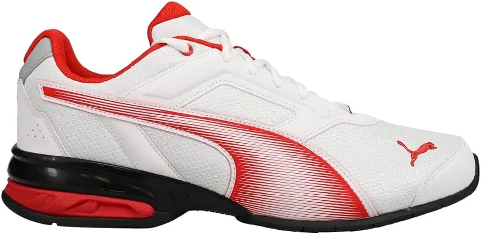 Мужские беговые кроссовки PUMA Tazon 7, белый/красный — фото 2