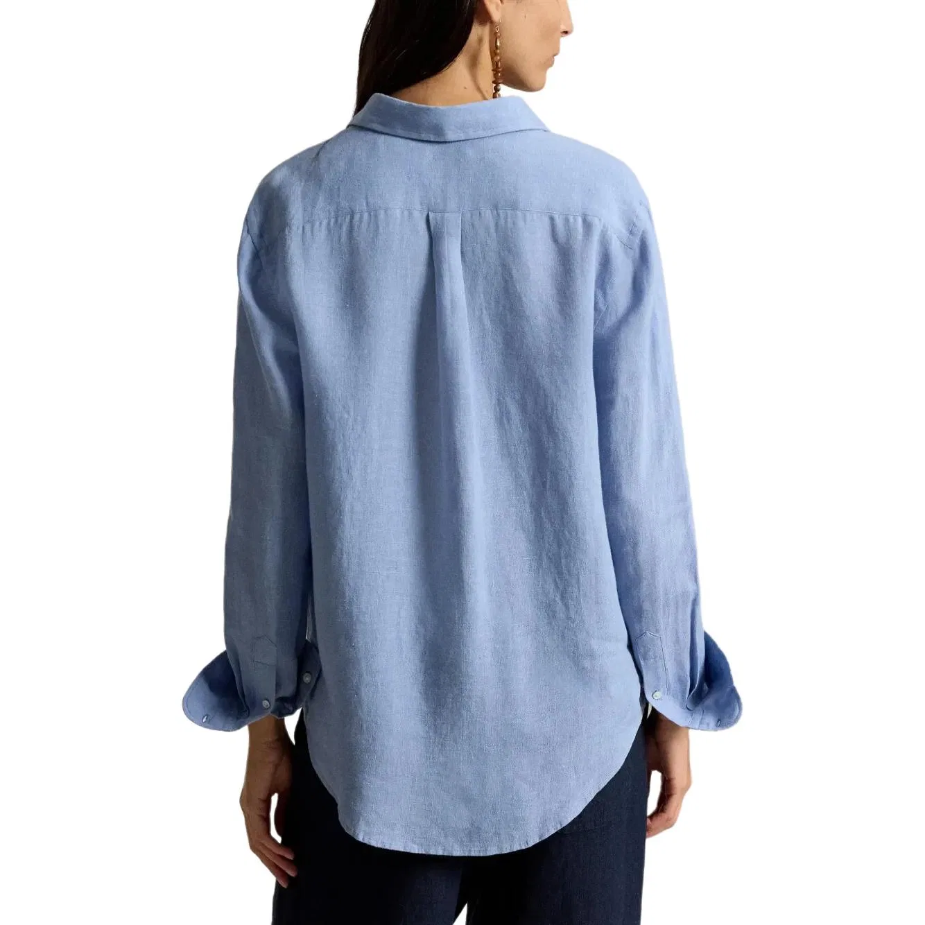Рубашка Polo Ralph Lauren Women's Summer Blue — фото 4