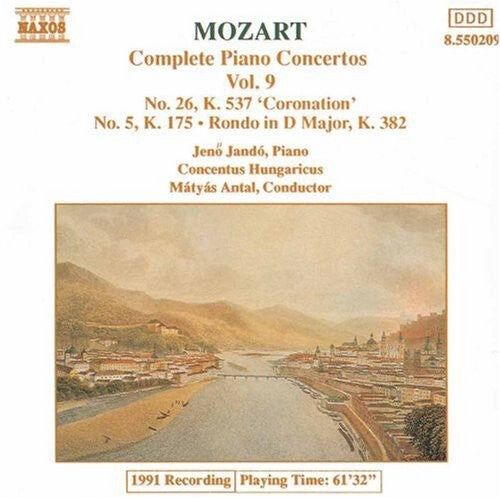 

CD диск Mozart / Jando / Antal: Piano Cti 5 & 26
