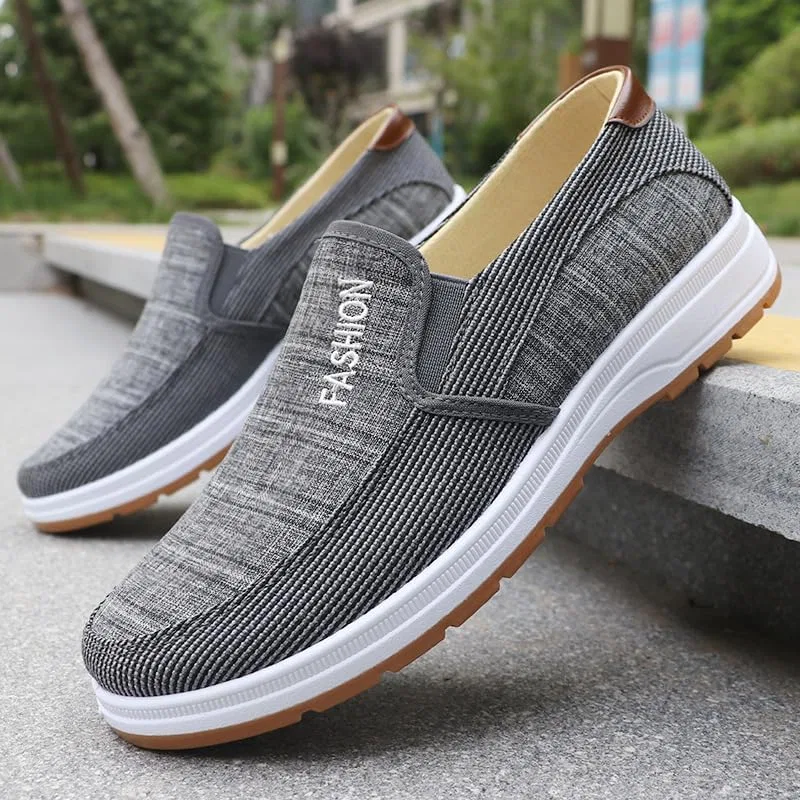 Лоферы повседневные, дышащие, Loafers & Slip-Ons, Grey Sibysmon — фото 2