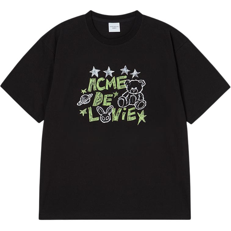 

Футболка ADLV SS25 Unisex Acme De La Vie, черный