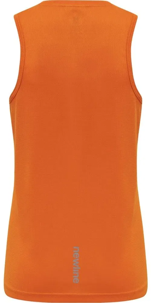 Футболка беговая, Kids Core Running Singlet Newline, оранжевый — фото 2