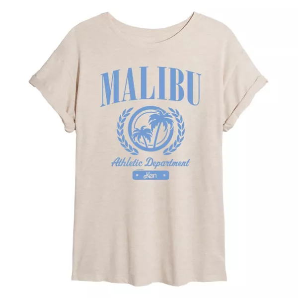 

Футболка Malibu с принтом для спортивного отдела Barbie, бежевый