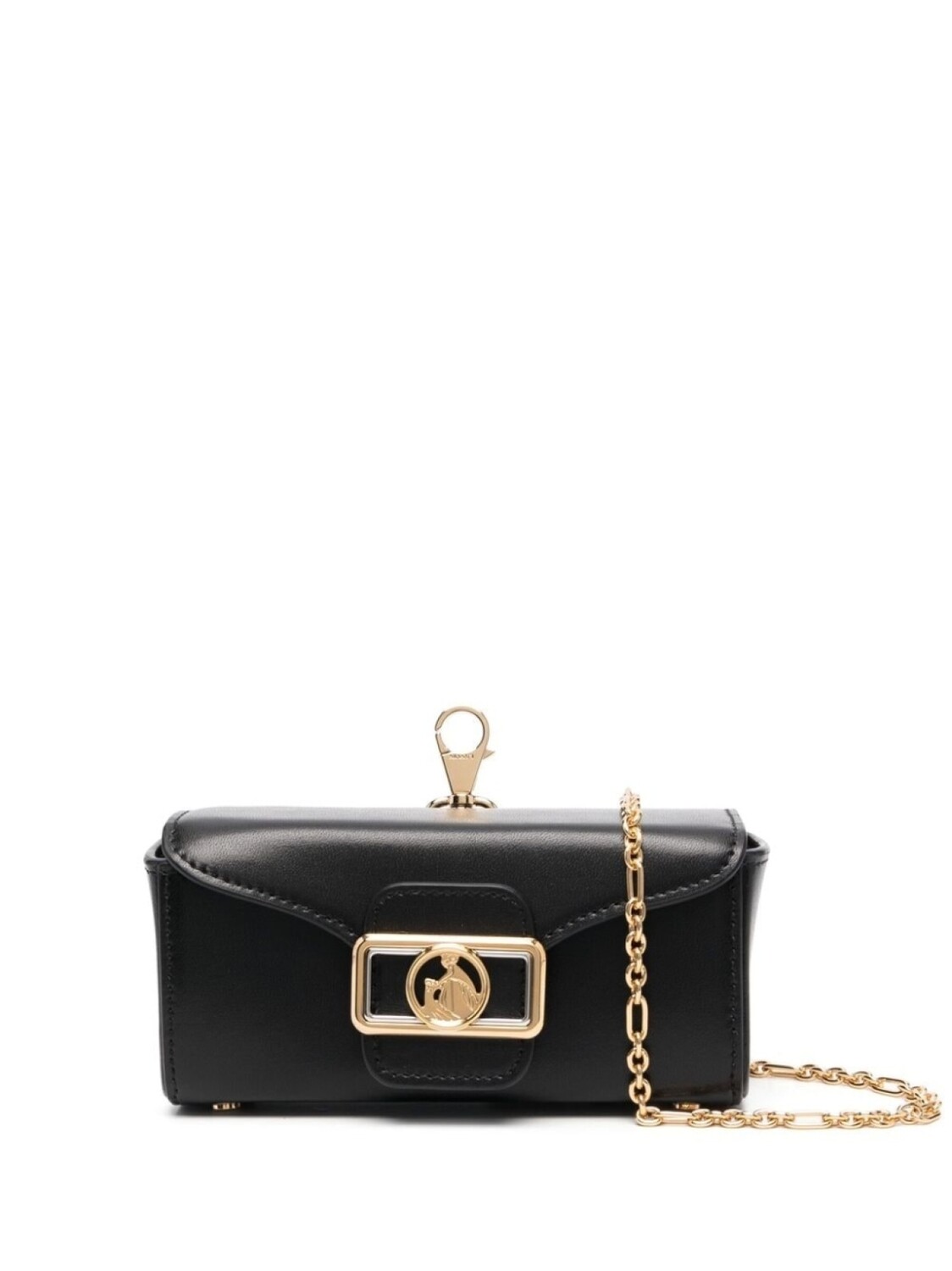 

Мини-сумка с логотипом Lanvin, черный