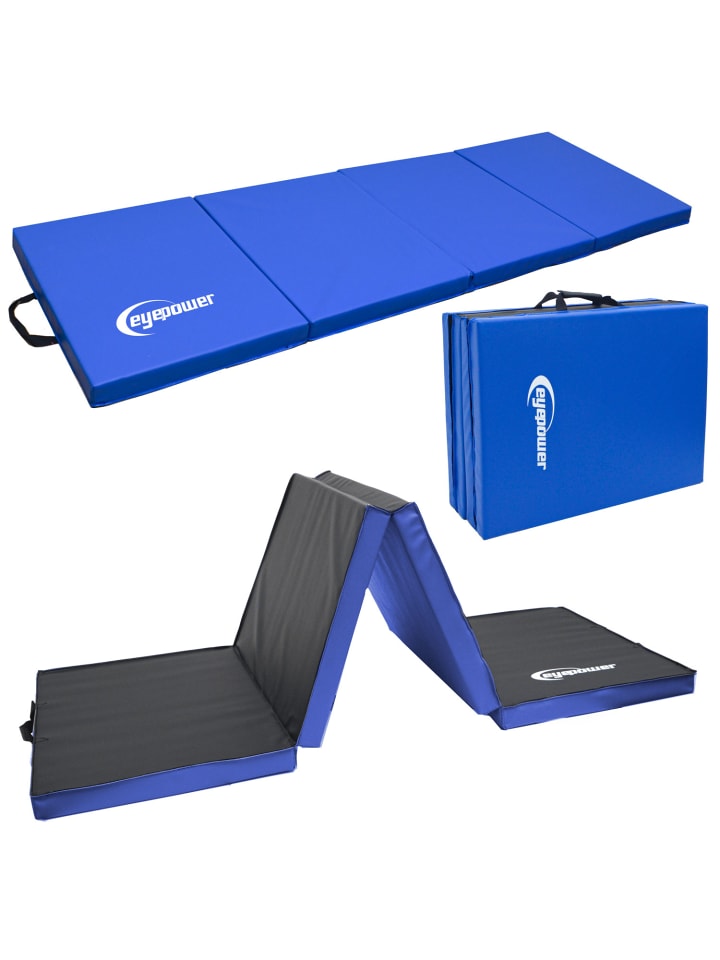 

Eyepower Мягкий напольный коврик «Посейдон» синего цвета