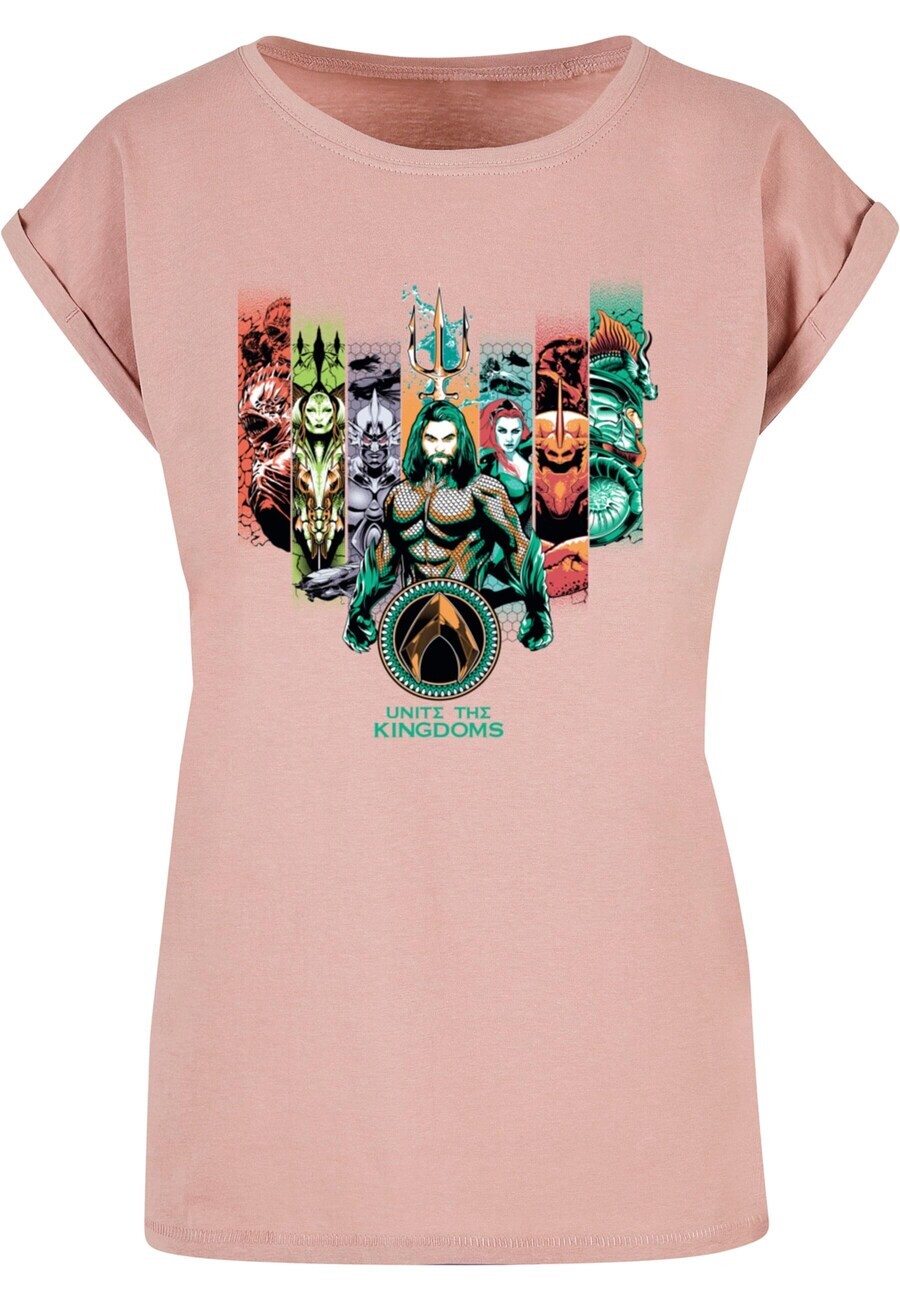 

Футболка ABSOLUTE CULT Shirt Aquaman - Unite The Kingdoms, темно-розовый