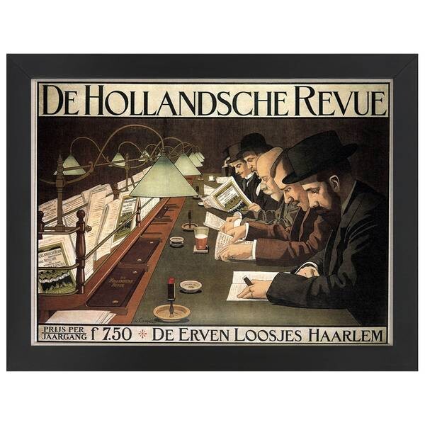 

Рамка для фотографий LegendArte Poster De Hollandsche Revue, черный