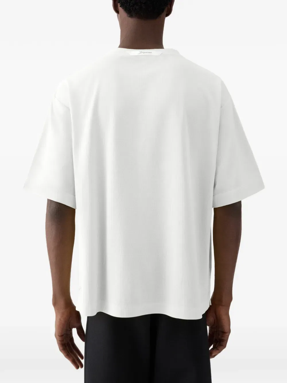 Футболка Rond carre Jacquemus, белый — фото 3