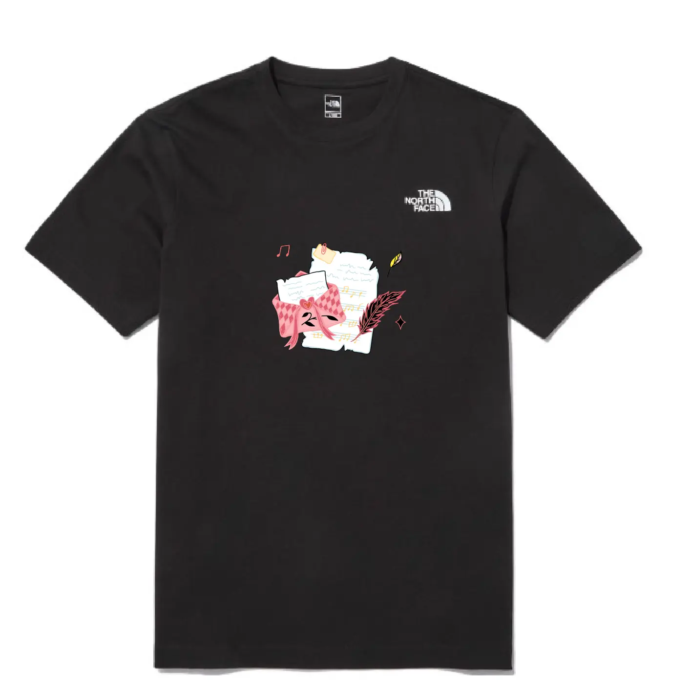 

THE NORTH FACE Футболка унисекс черная, Черный, THE NORTH FACE Футболка унисекс черная