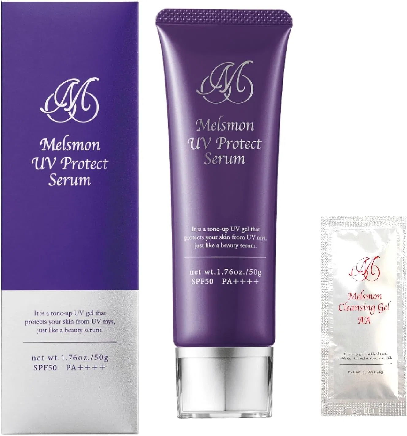 Солнцезащитный сыворотка-база Melmoon SPF50 PA++++ 50 г Melsmon Pharmaceutical