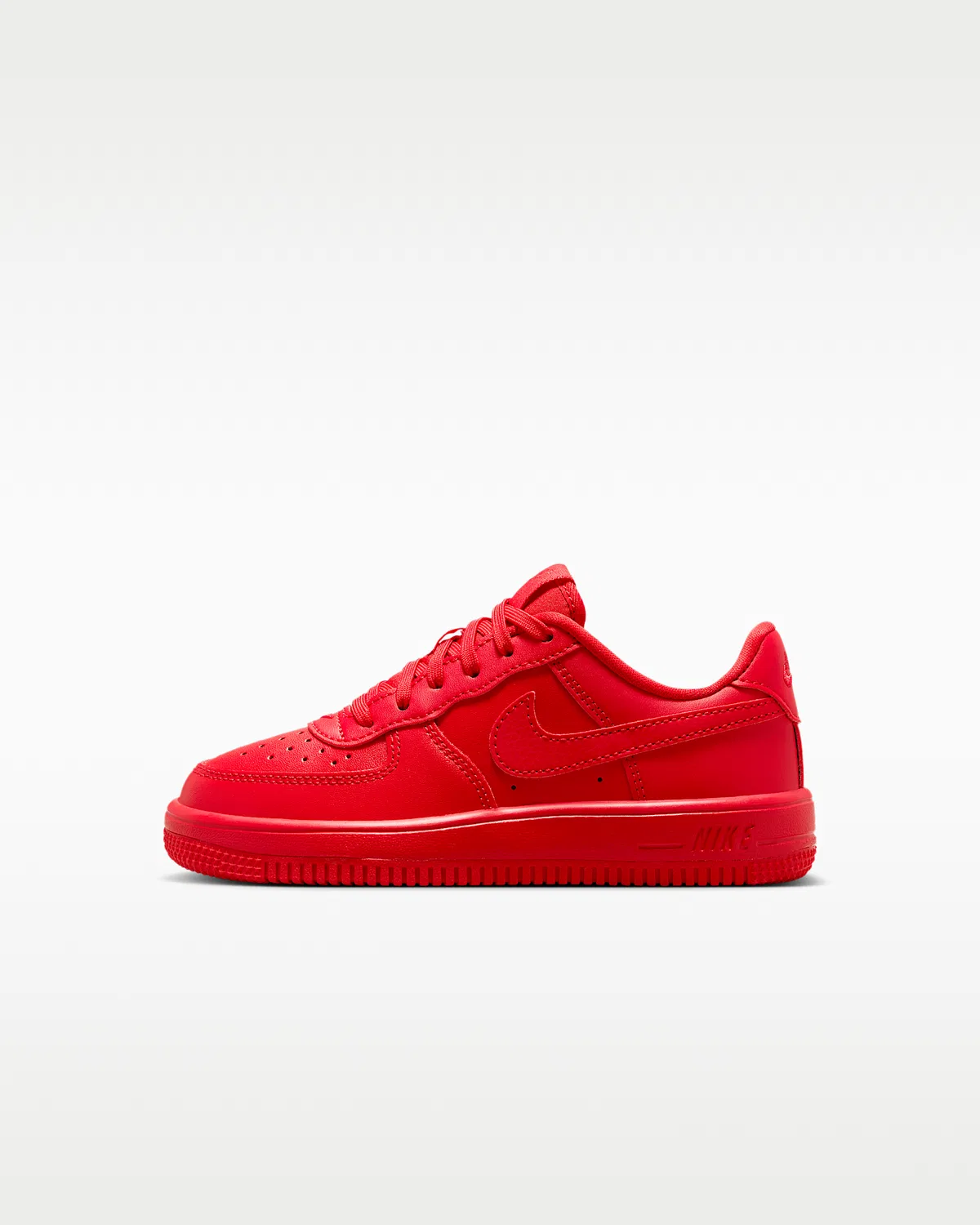 Кроссовки Nike Force 1 Low для малышей, University Red/Black/University Red