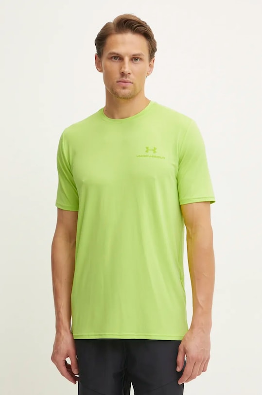 

Футболка тренировочная Rush Energy Under Armour, зеленый