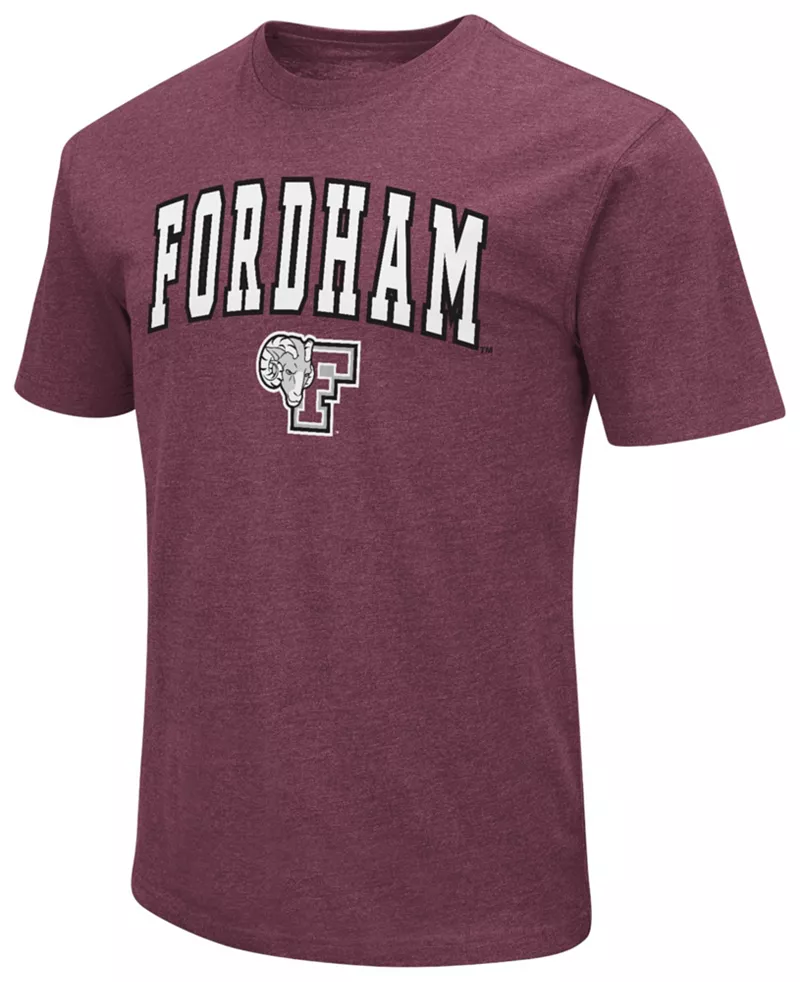 

Мужская темно-бордовая футболка Colosseum Fordham Rams