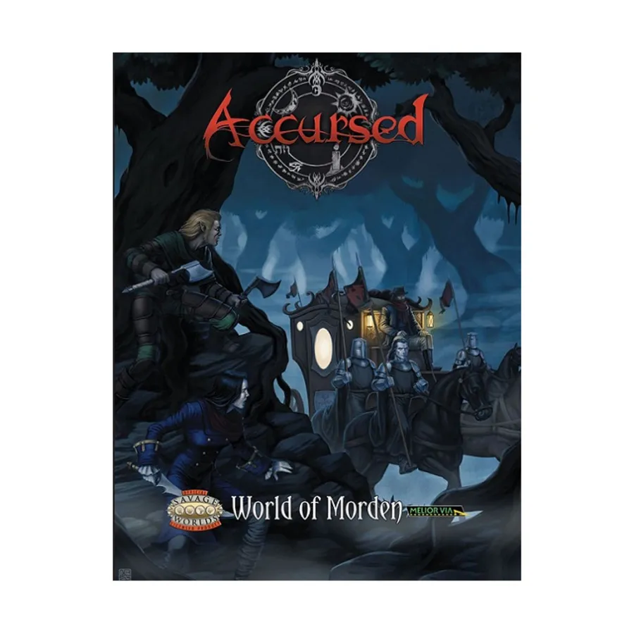

Accursed - World of Morden, Accursed, твердый переплет