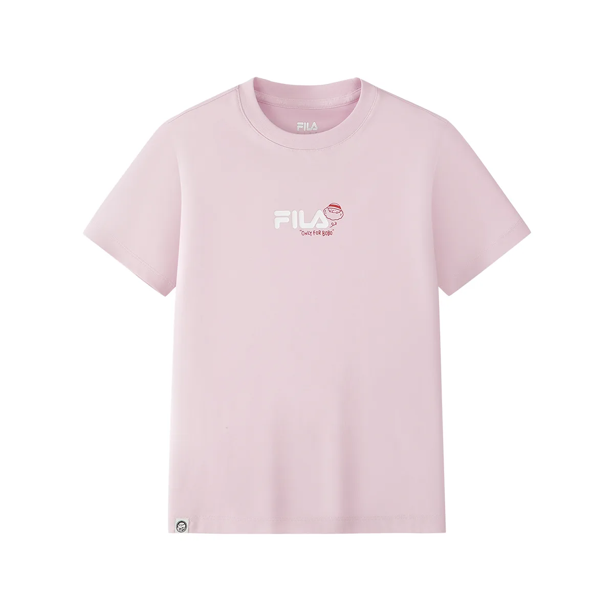 Футболка Loose Fit Kids' FILA KIDS, p-pu красный фиолетовый