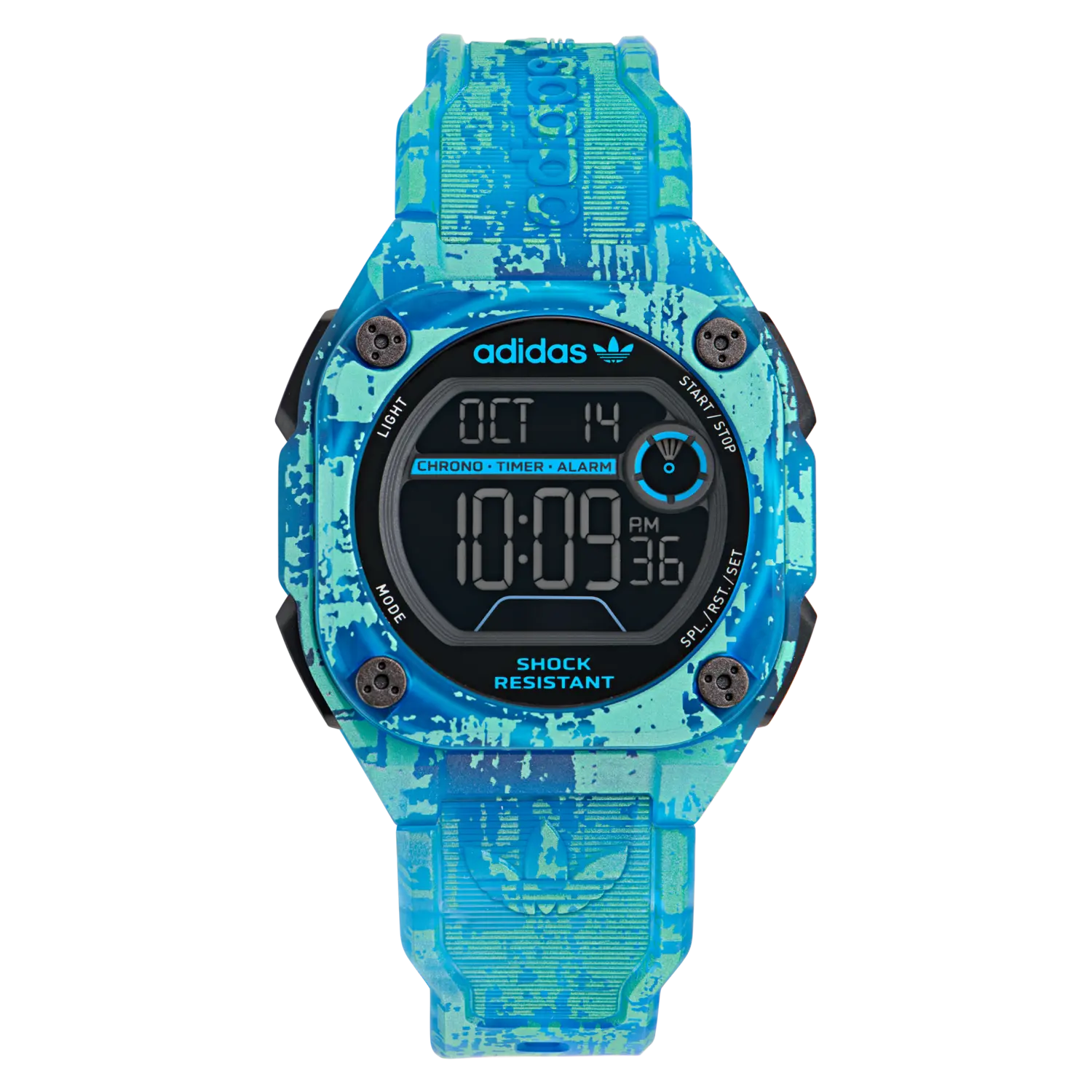 

Наручные часы с электронным механизмом черный циферблат унисекс Adidas Originals