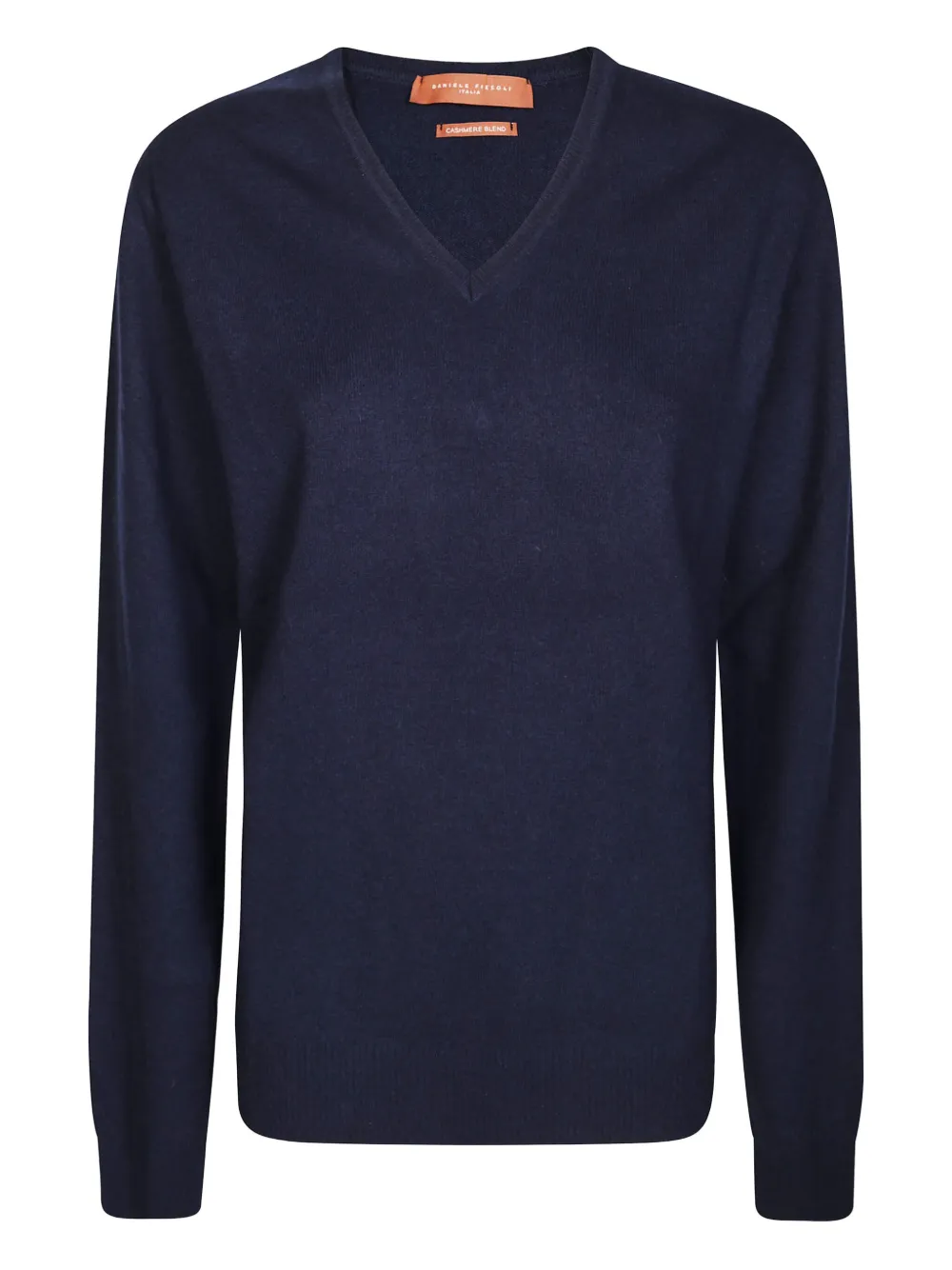 

Свитер с V-образным вырезом Daniele Fiesoli, синий