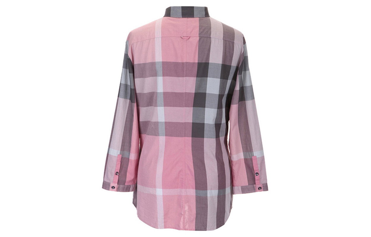 Рубашка женская розовая Burberry — фото 2