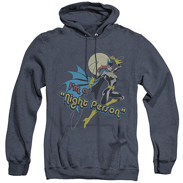 

Толстовка с капюшоном Dc comics night person adult heather Licensed Character