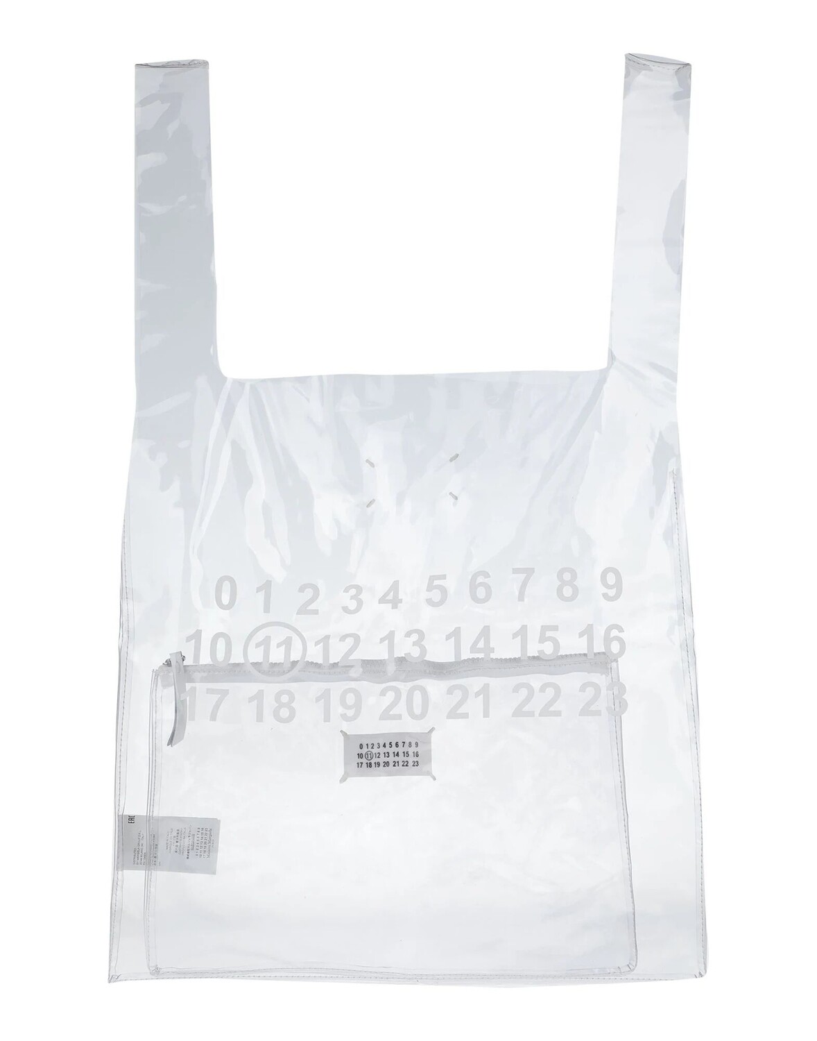 

Сумка Maison Margiela, прозрачный