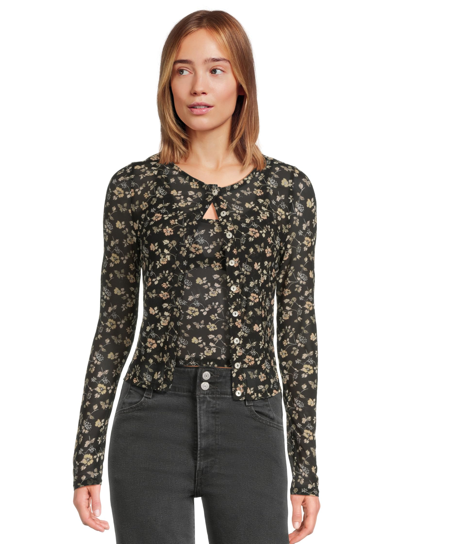 

Топ Free People Twosie For One Top Set, цвет Black Combo