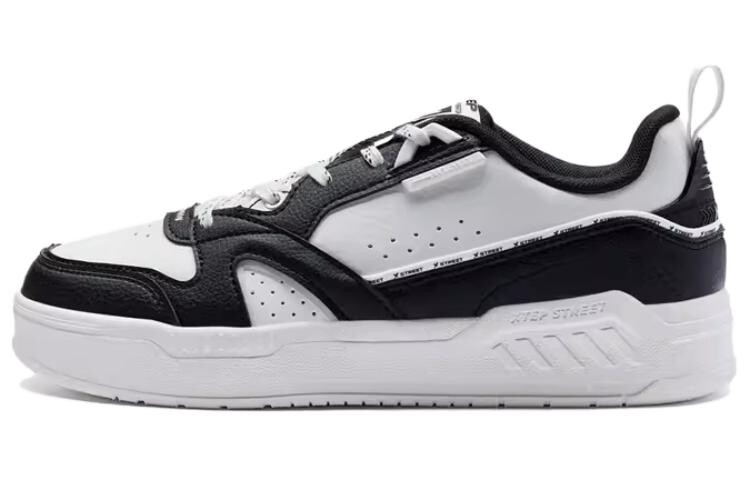 

Кроссовки XTEP Skateboarding Shoes Women's Low-top, черный/белый