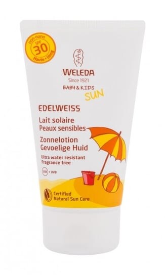 

Солнцезащитный крем для чувствительной кожи 150 мл Weleda Baby & Kids Sun Edelweiss