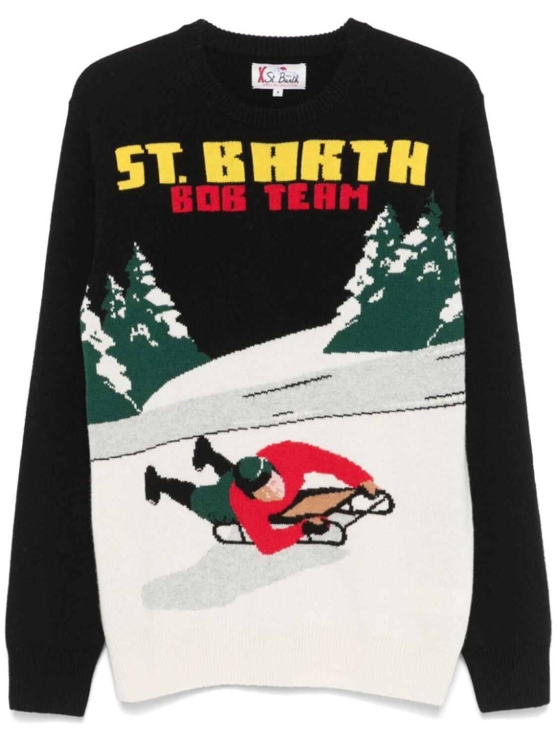

MC2 Saint Barth свитер Heron, черный