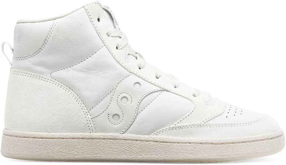 Кроссовки Saucony Unicony Jazz Court High Trainers (унисекс), белый — фото 3