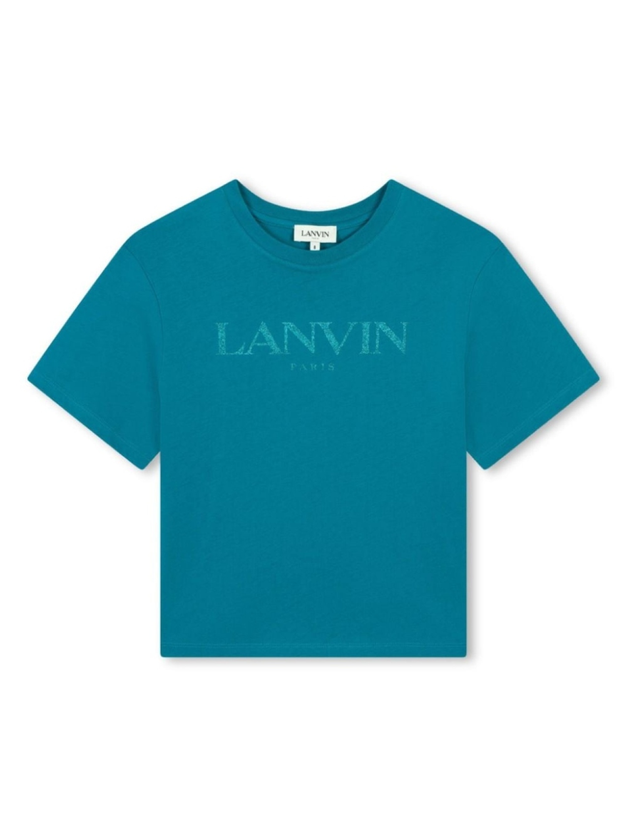 

Lanvin Enfant футболка с логотипом, синий