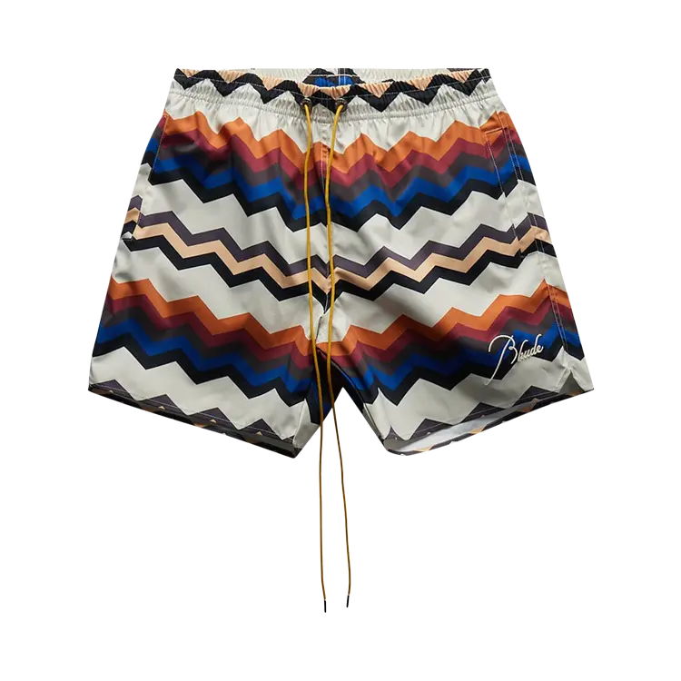 

Шорты Rhude Zig Zag Swim 'Multicolor', разноцветный