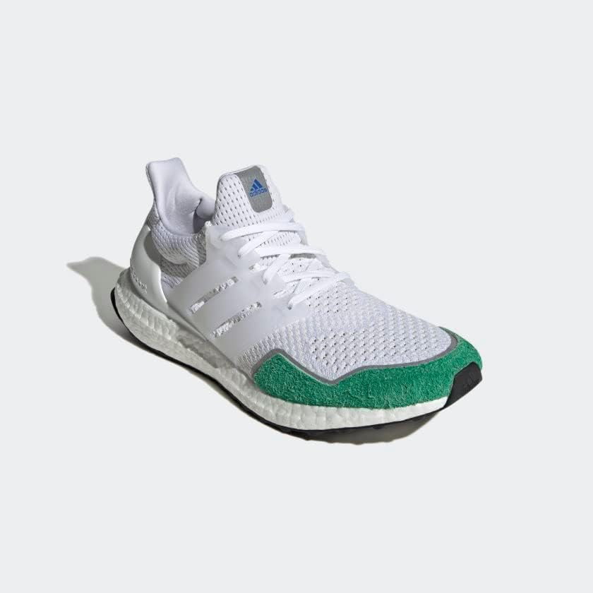 Мужские кроссовки Adidas Ultraboost 1.0, белый/зеленый — фото 4