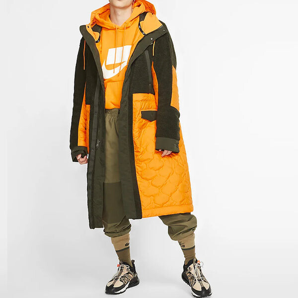 Куртка mens sportswear sport pack synthetic fill yellow Nike, желтый — фото 3