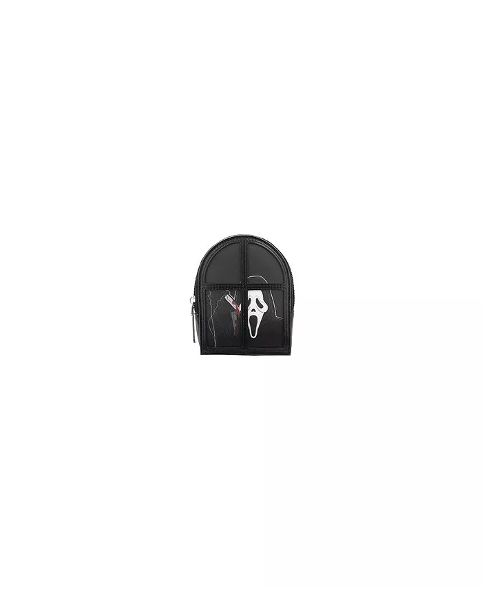 

Кошелек для монет Ghostface Lurking In Window 4.75" Scream, черный