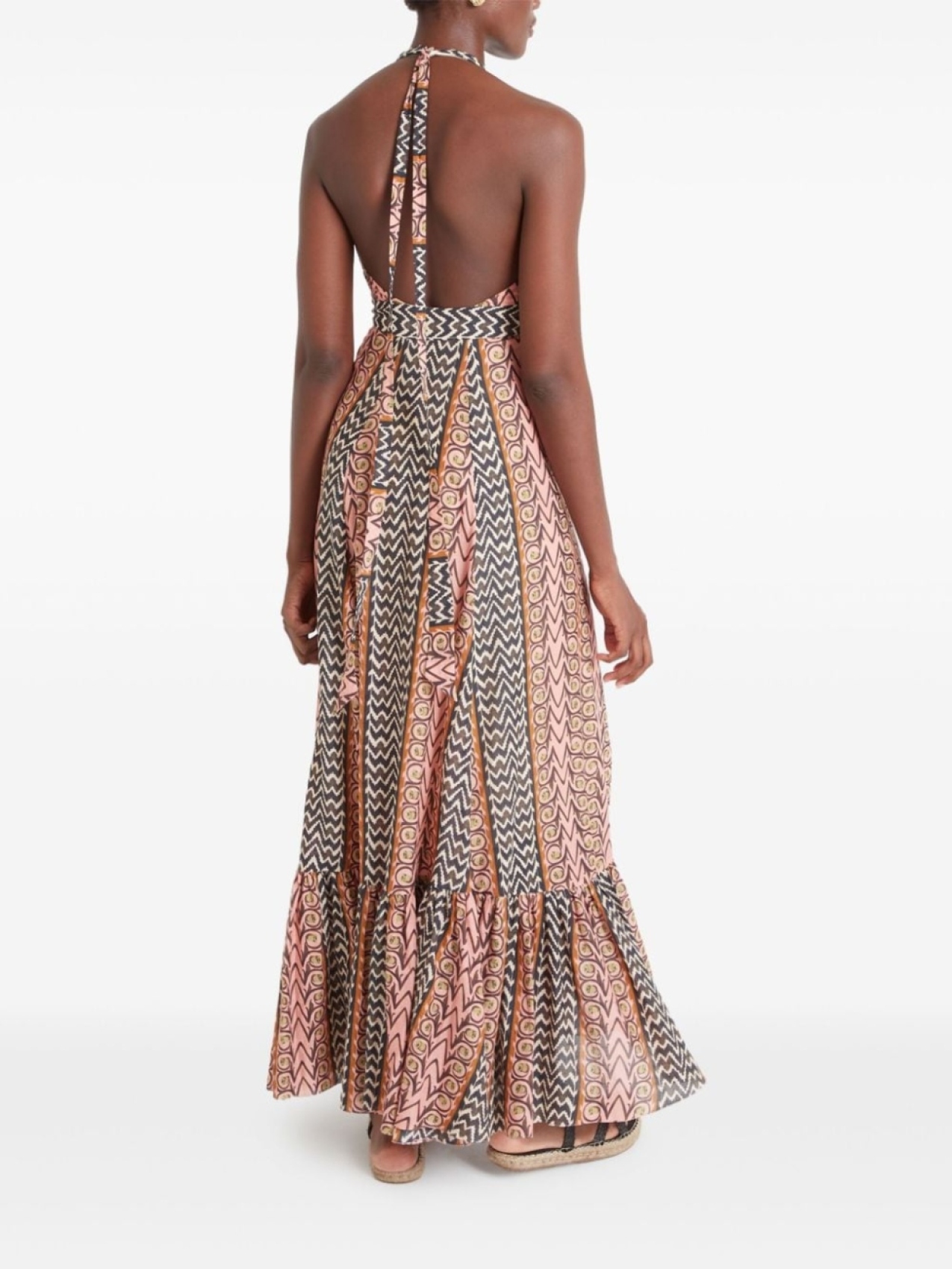 

Temperley London платье макси Джиа, розовый