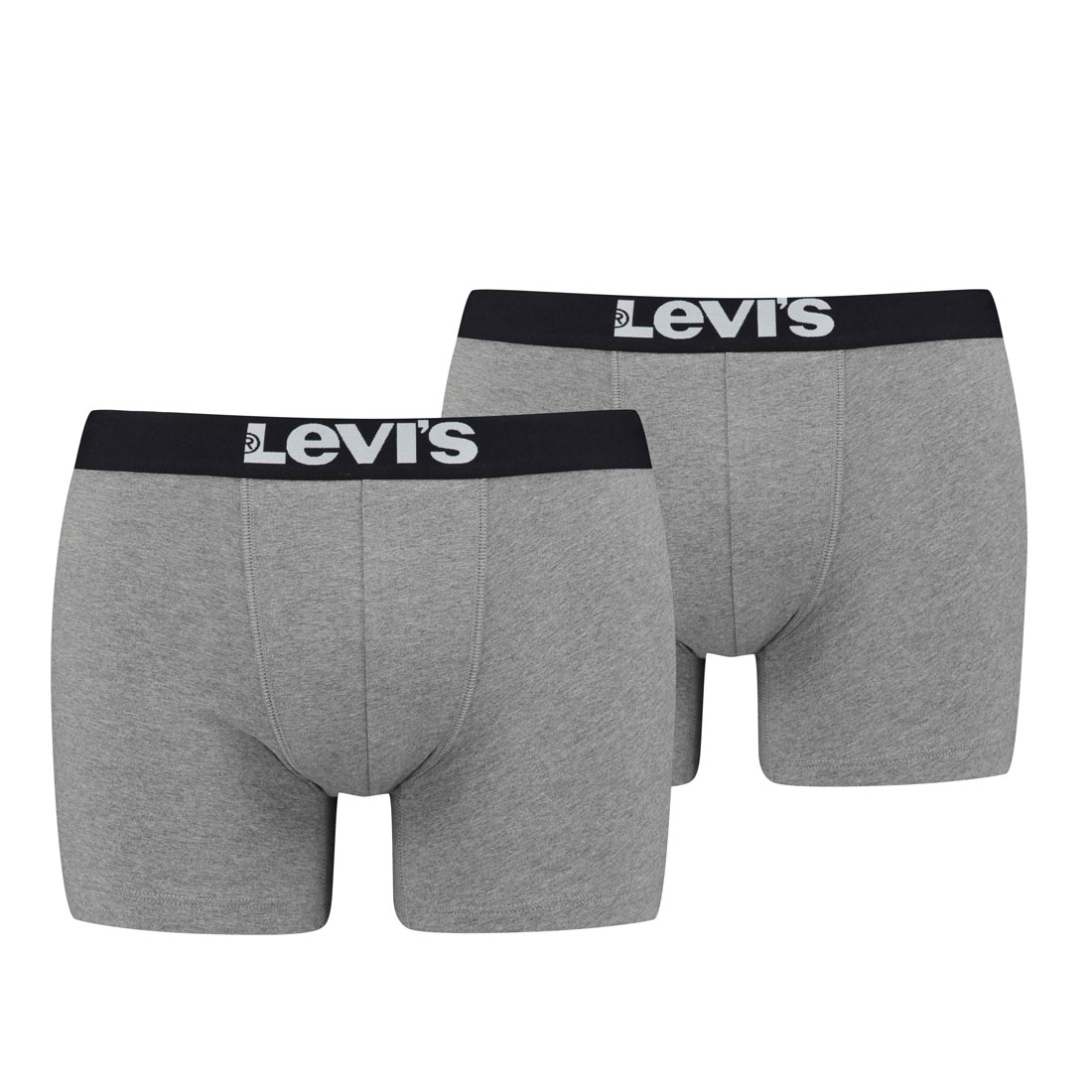 

Боксеры Levi´s BoxershortsLEVIS Men Solid Basic Boxer Brief 2Pin758 - middle grey mélange, цвет BoxershortsLEVIS Men Solid Basic Boxer Brief 2Pin758 - middle grey mélange