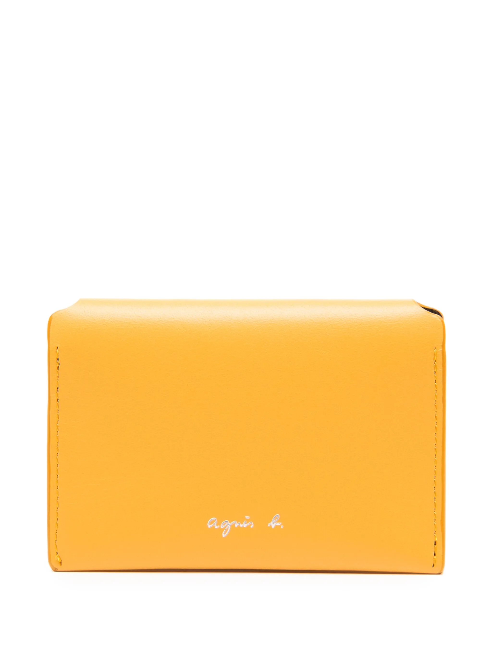 

Картхолдер с логотипом Agnès B., желтый