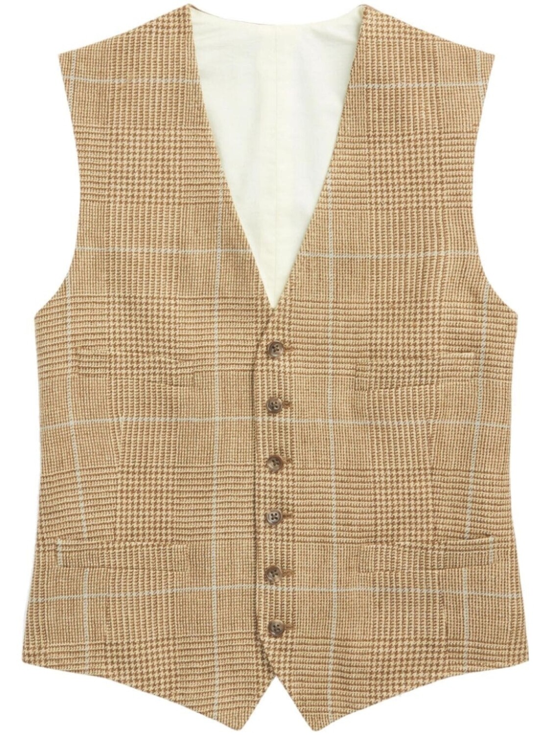 

Polo Ralph Lauren жилет в клетку, нейтральный цвет
