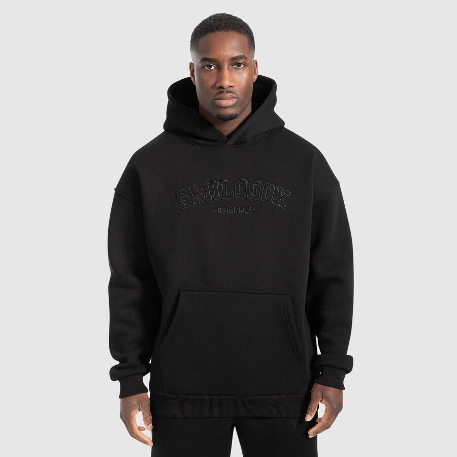 

SMILODOX Мужская толстовка с капюшоном Levio Black