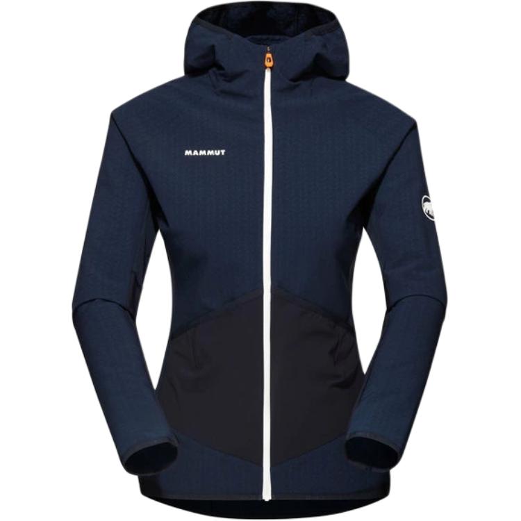 

MAMMUT Куртка женская небесно-голубая с черным, Night Blue