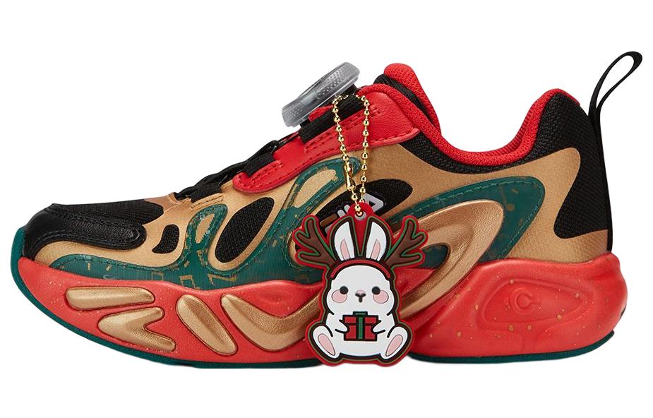 

FILA KIDS Низкие беговые кроссовки Red Green для детей 3-7 лет, устойчивые к скольжению и истиранию