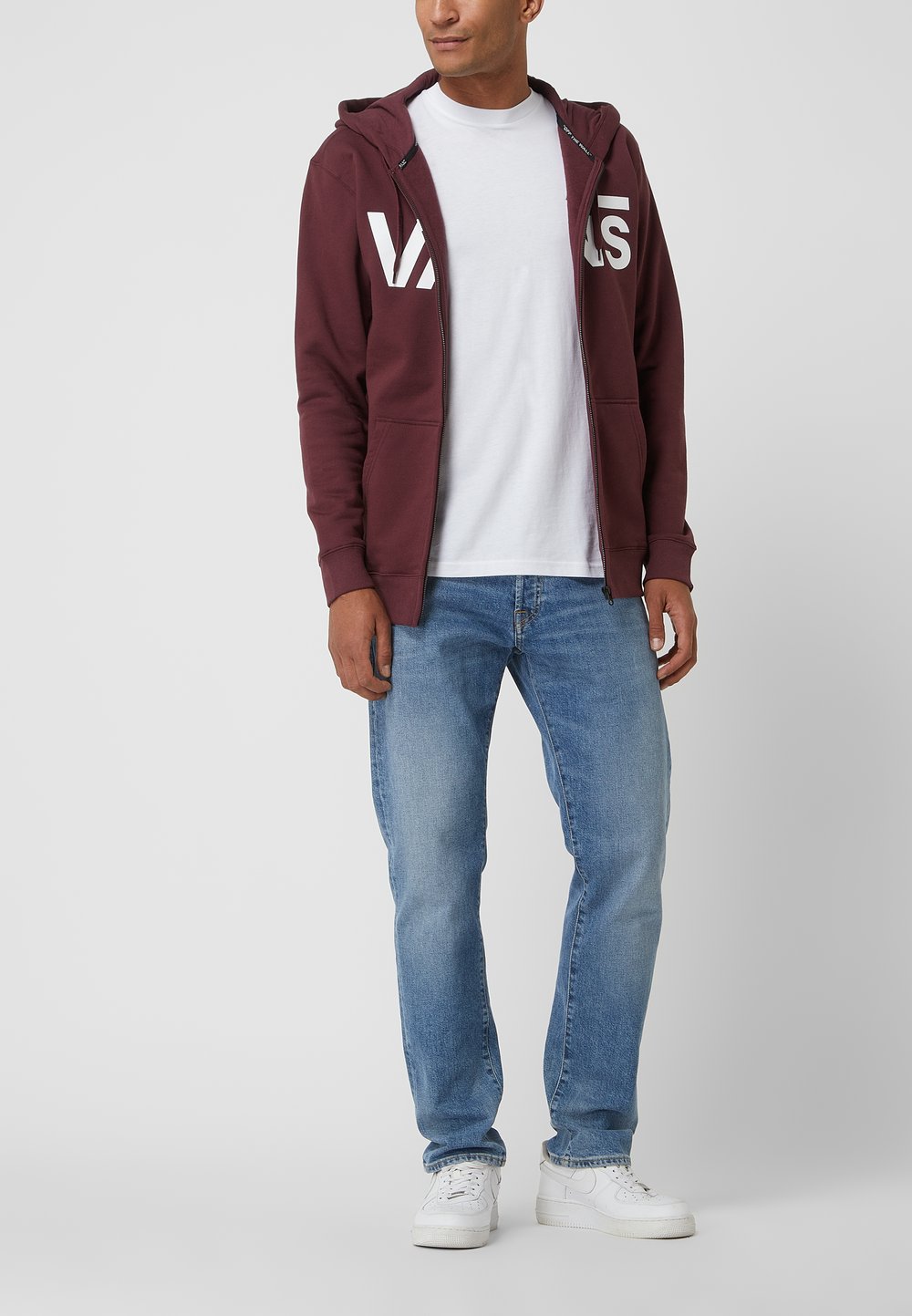 

Толстовка с капюшоном Vans, бордовый