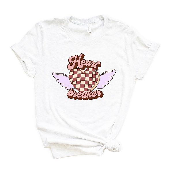 

Футболка с принтом Heart Breaker Wings Simply Sage Market, White, Белый, Футболка с принтом Heart Breaker Wings Simply Sage Market, White