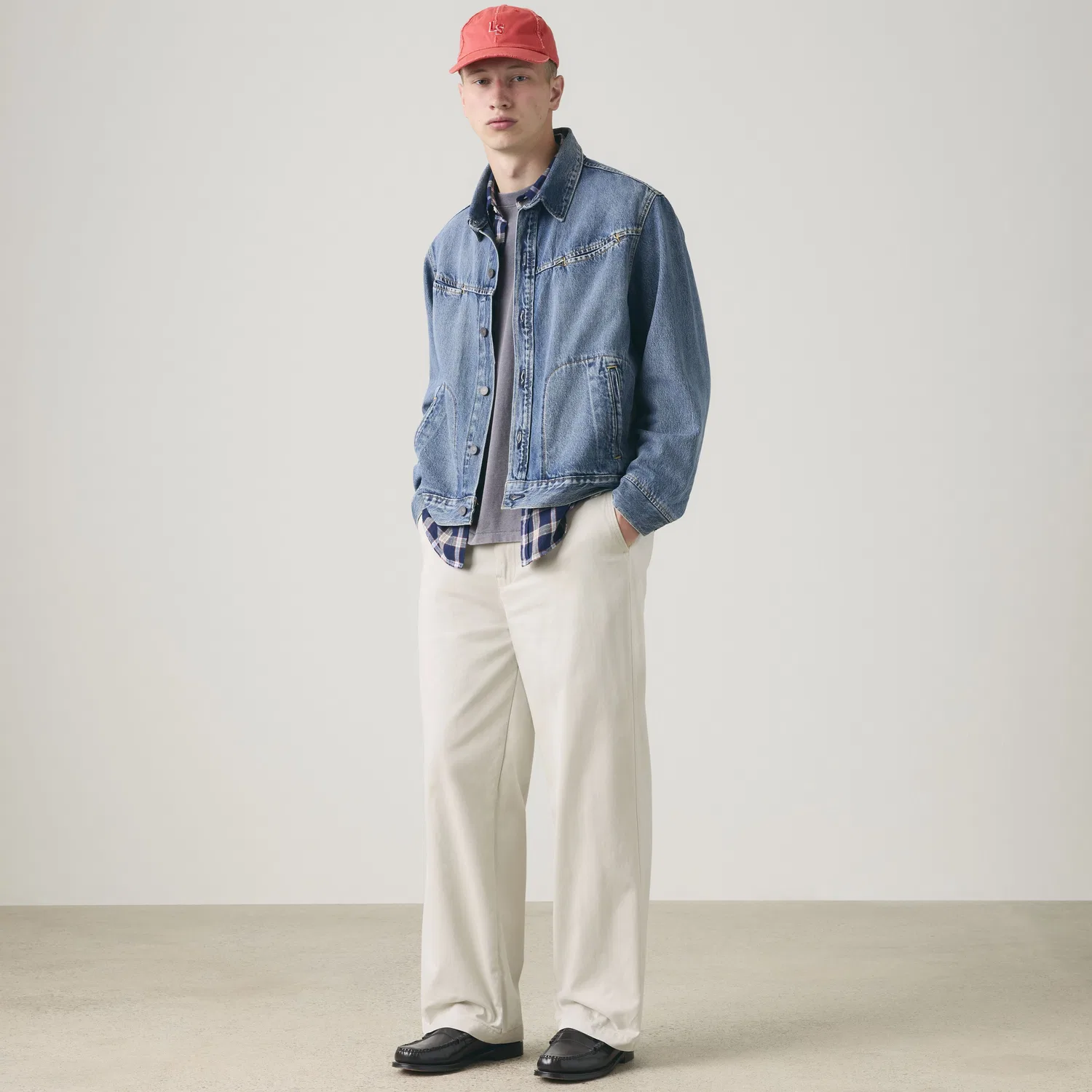 Мужские брюки-чиносы Xx Chino Baggy Levi's, White