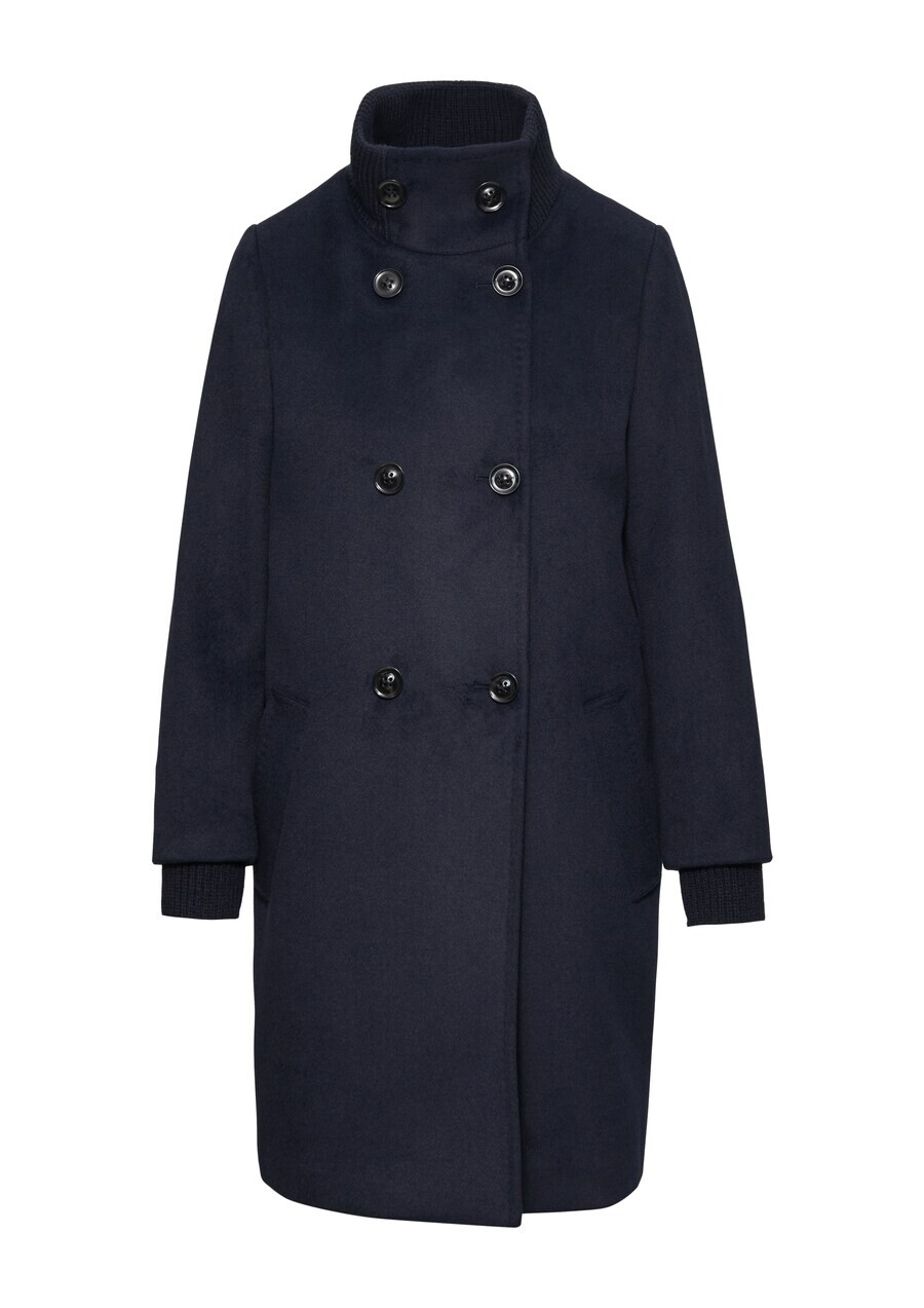 

Пальто s.Oliver BLACK LABEL Between-Seasons Coat, темно-синий
