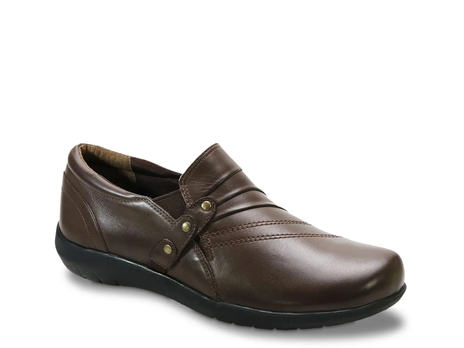 Туфли-лодочки David Tate Scoop Slip-On, темно-коричневые
