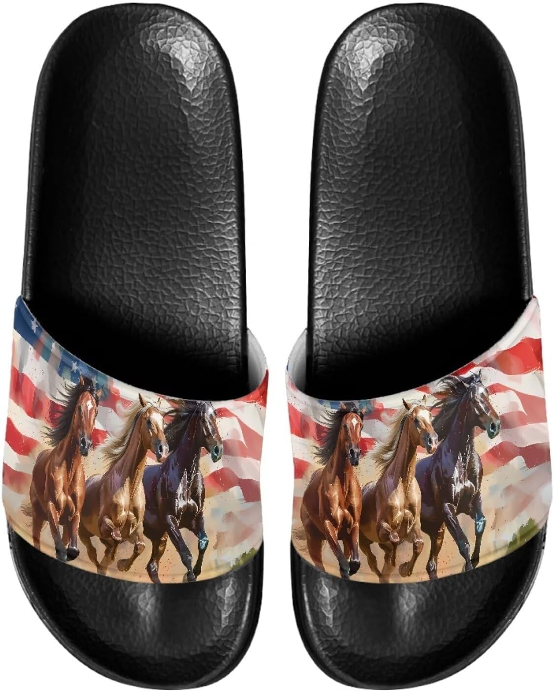 

Мужские Нескользящие сандалии с ЭВА, шлепанцы для бассейна, дома и пляжа, удобные с открытым носком, на плоской подошве, с одной лентой, для душа, с мягкой кожей Psesaysky, American Horse