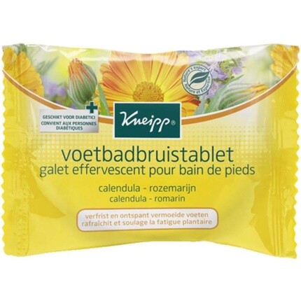 

Таблетки Fizz для ванночек для ног, одноразовые, 80 г, Kneipp