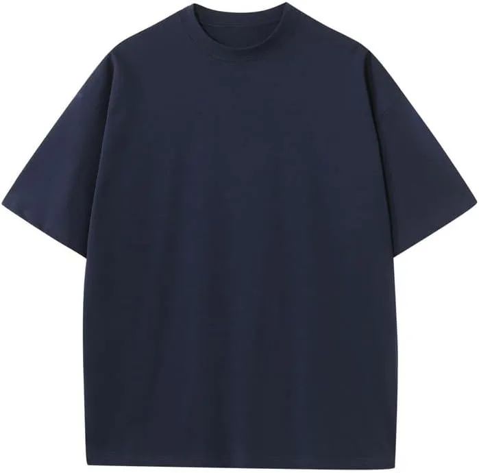 

Мужская футболка Oversized Heavyweight Cotton Loose Fit Crewneck ElegantChoice